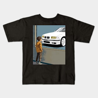 BMW M3 e36 Kids Dreams Kids T-Shirt